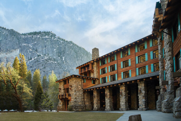 Ahwahnee Exterior Yosemite Lodge Book