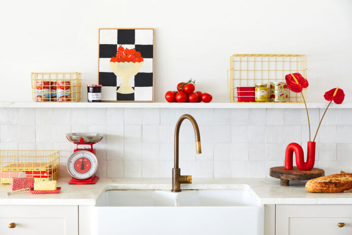 Colorful Kitchen Accents by Mustard Made
