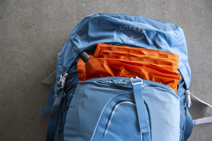 Deflated Sleeping Pad