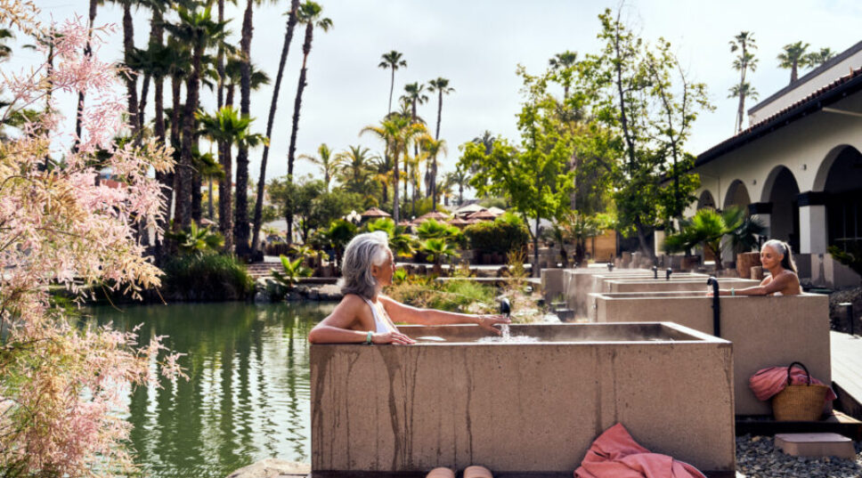 This Historic Hot Spring Just Got a Major Glow up and It Will Instantly Melt Away Stress