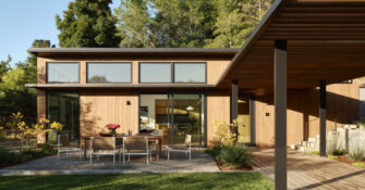 Exterior in Mill Valley ADU by Richardson Pribuss Architects