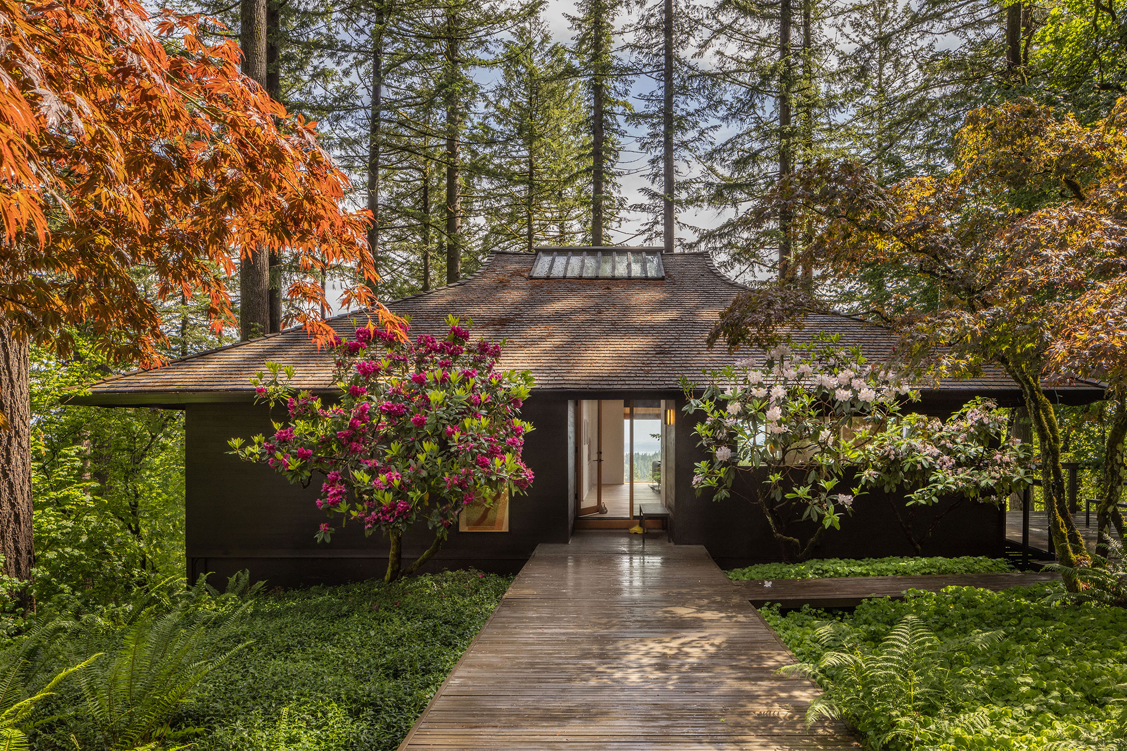 Exterior in Mori House by SHED Architecture