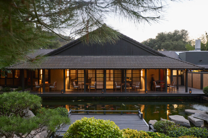 Golden Door Spa Koi Pond