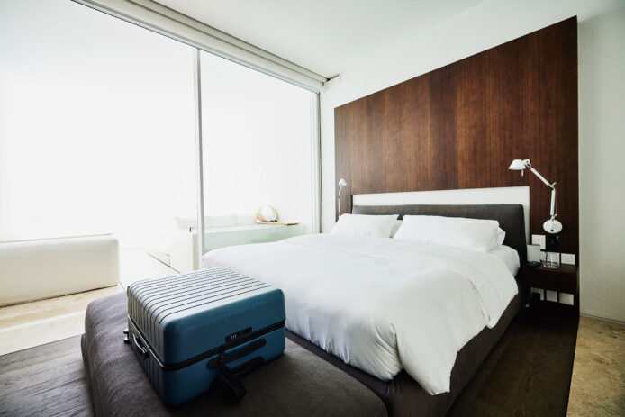 Hotel Room Suitcase
