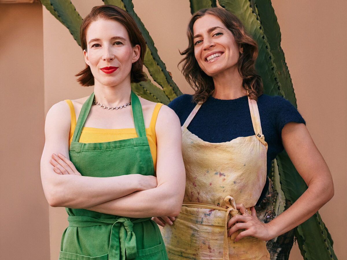 Sarah Hymanson and Sara Kramer