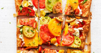 Tomato, Prosciutto, and Ricotta Tart
