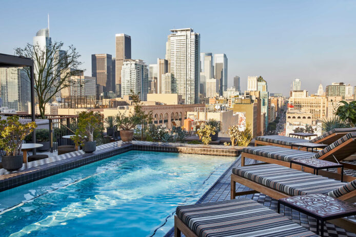 DTLA Proper Pool Deck